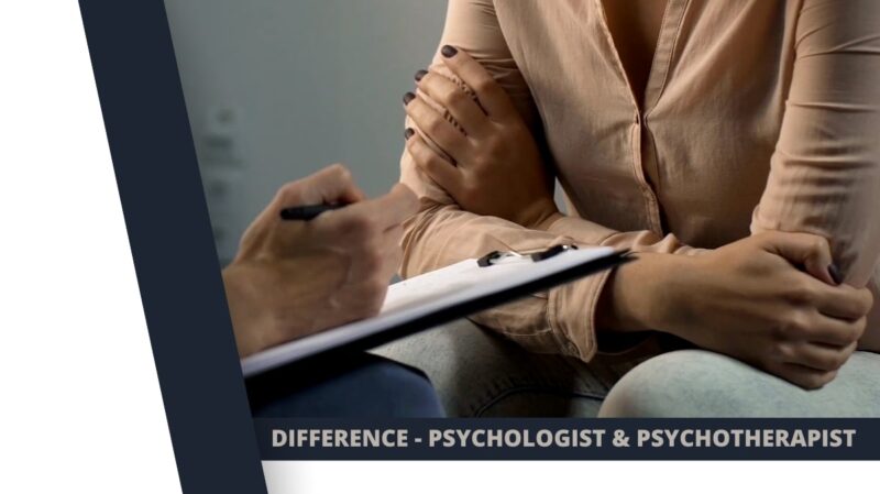 Difference - Psychologist & Psychotherapist