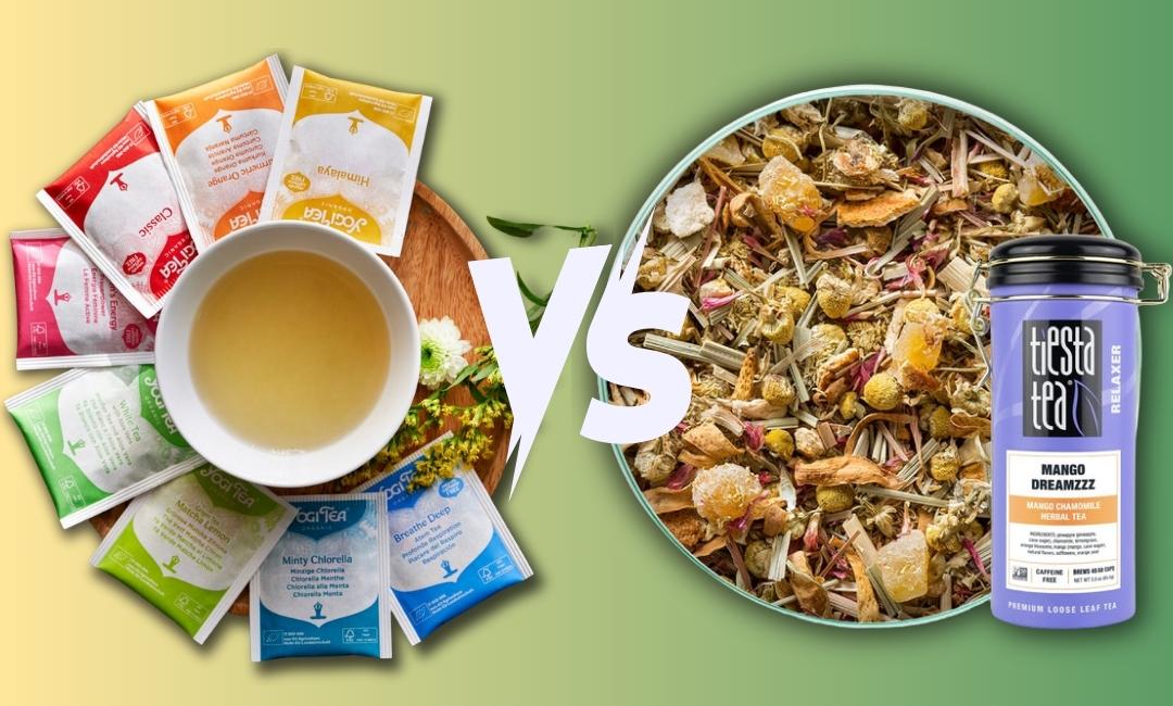 Drinking Yogi VS Tiesta Tea - ultimate tea battle