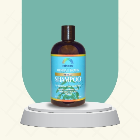 Rainbow Research Henna and Biotin Herbal Shampoo